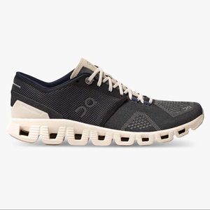 ON Cloud X Women’s Running Shoes (Black/Pearl)